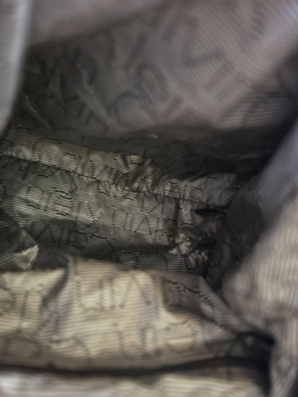 Calvin Klein Black Quilted Logo Tote Bag